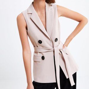 ZARA waistcoat with belt